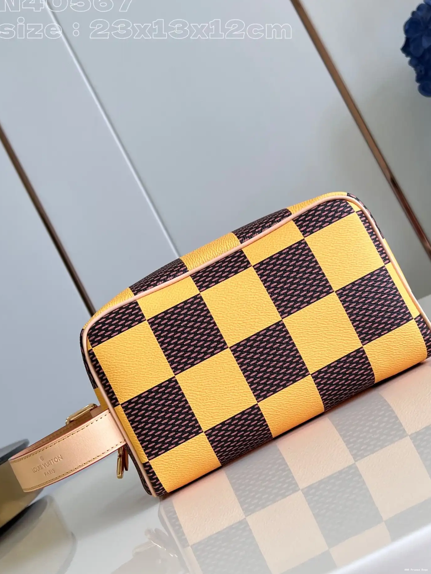 AAA Replica Ru DOPP bag-23*13*12CM VUITTON LOUIS KIT LOCKER 0701